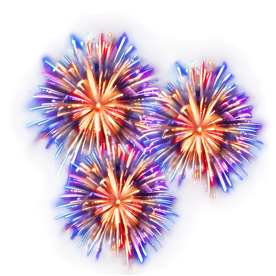 Spectacular Celebration Fireworks Show PNG 05232024 PNG with transparent background