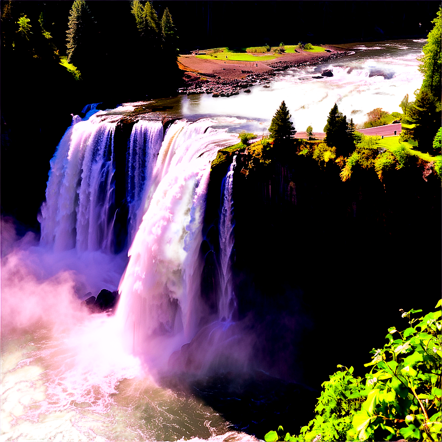 Spectacular Snoqualmie Falls Png Vou55