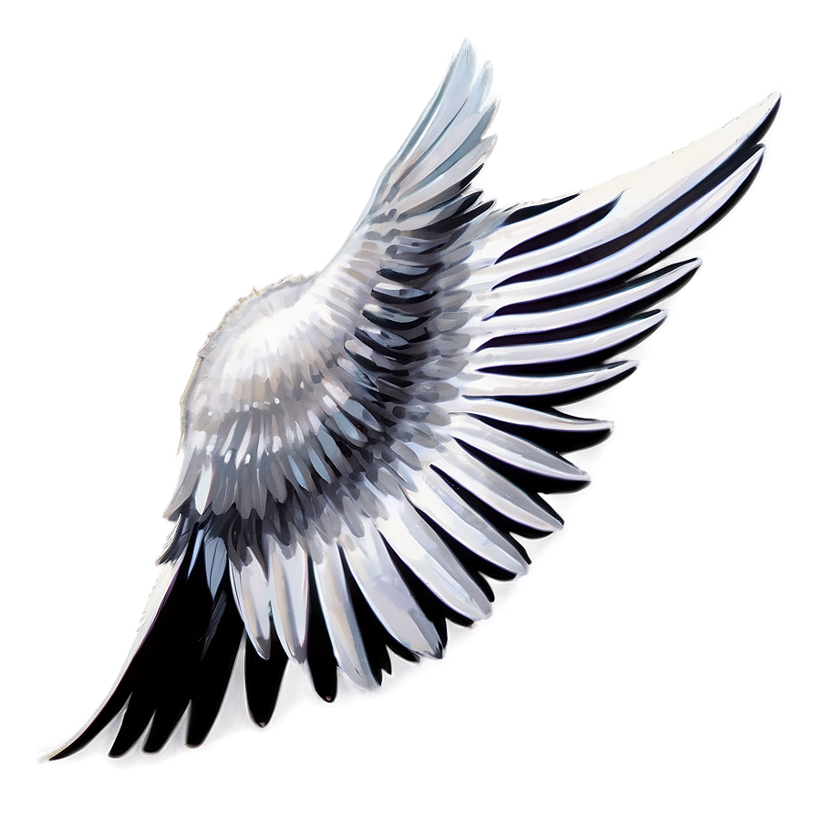 Spectacular White Wings Png 06262024