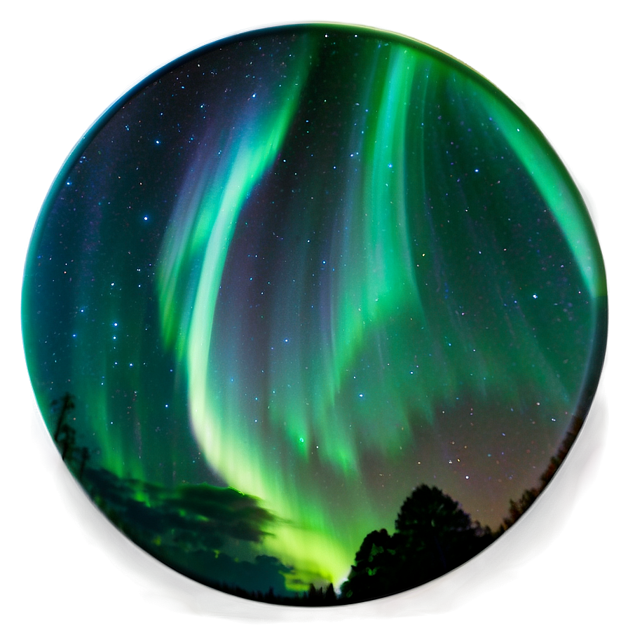 Spectral Aurora Night Glow Png 75