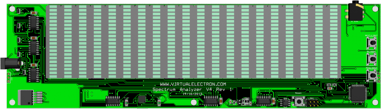 Spectrum Analyzer Circuit Board