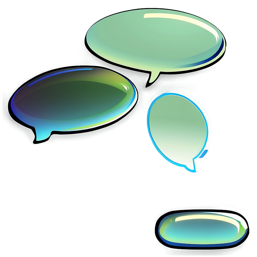 Speech Bubble Balloon Png Rgb