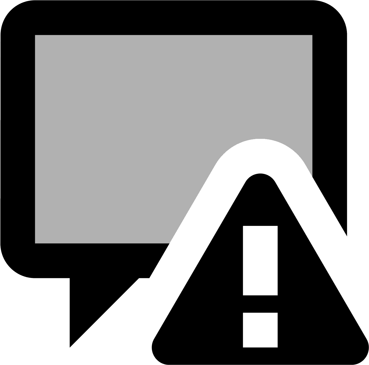 Speech Bubble House Icon PNG image with a transparent background, free high-resolution download