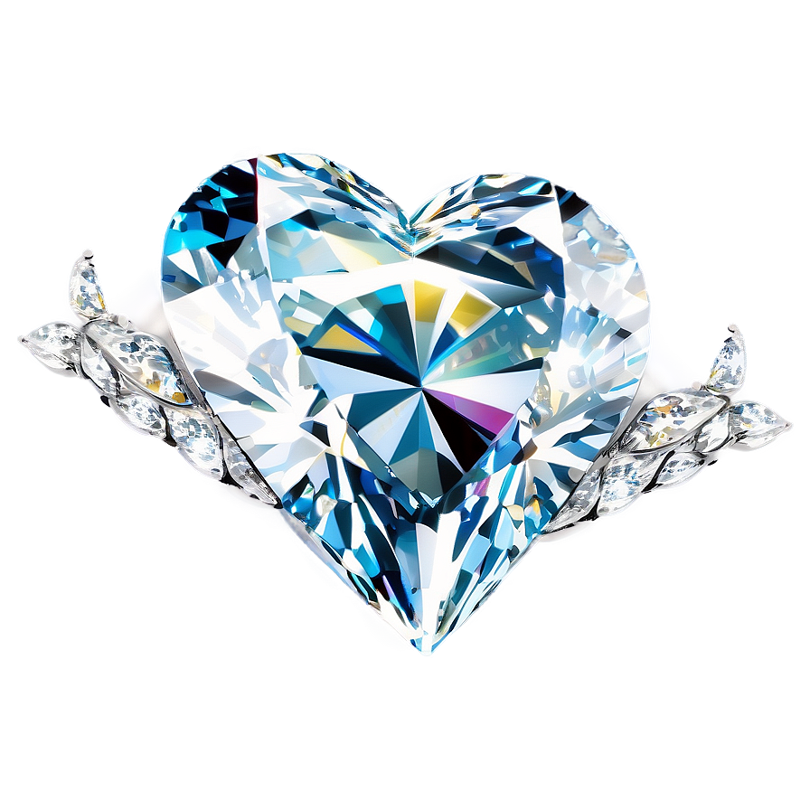 Spellbinding Diamond Heart Vision Png 06262024