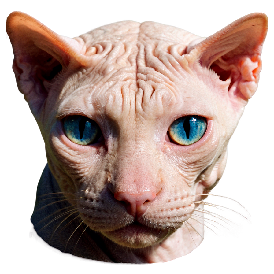 Sphynx Cat Bald Beauty Png B