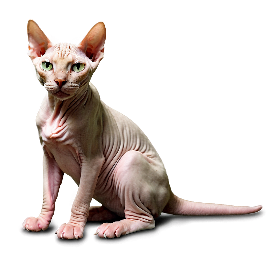 Sphynx Cat Bald Beauty Png C