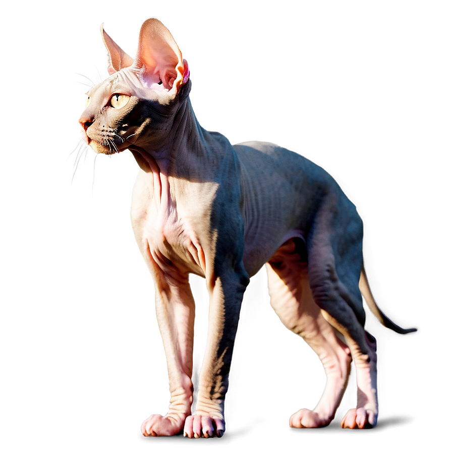 Sphynx Cat Bald Beauty Png D