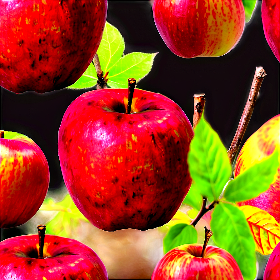 Spiced Apple Autumn Png 06262024