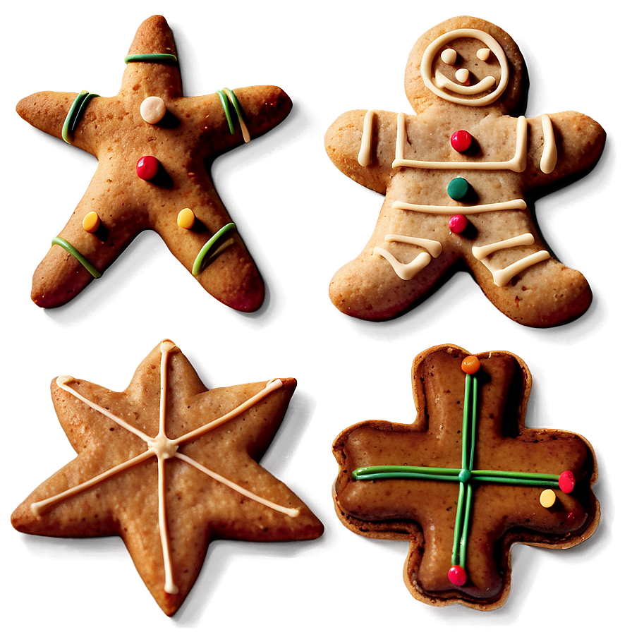 Spiced Christmas Cookie Selections Png Rai25