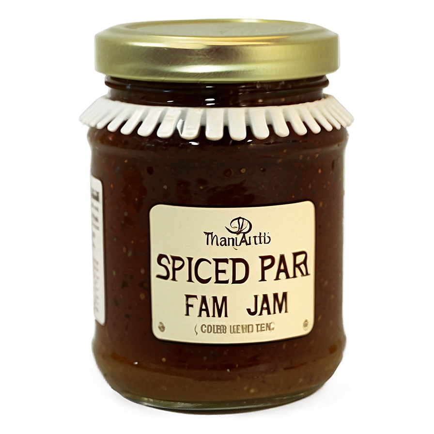 Spiced Pear Jam Png 06112024