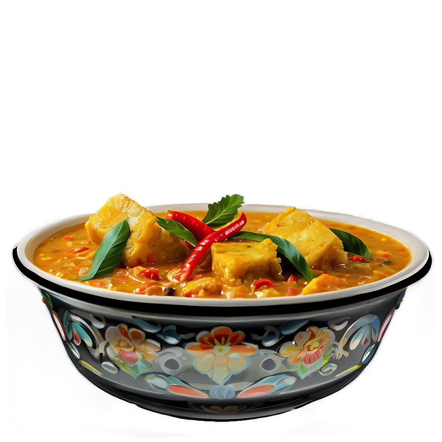 Spicy Cod Curry Png 4