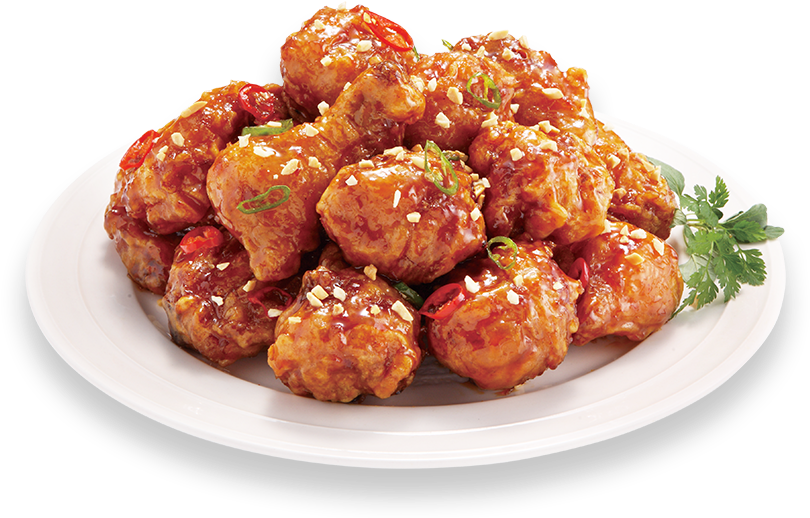 Clip Art Order Online - Transparent Korean Fried Chicken, HD Png Download PNG with transparent background