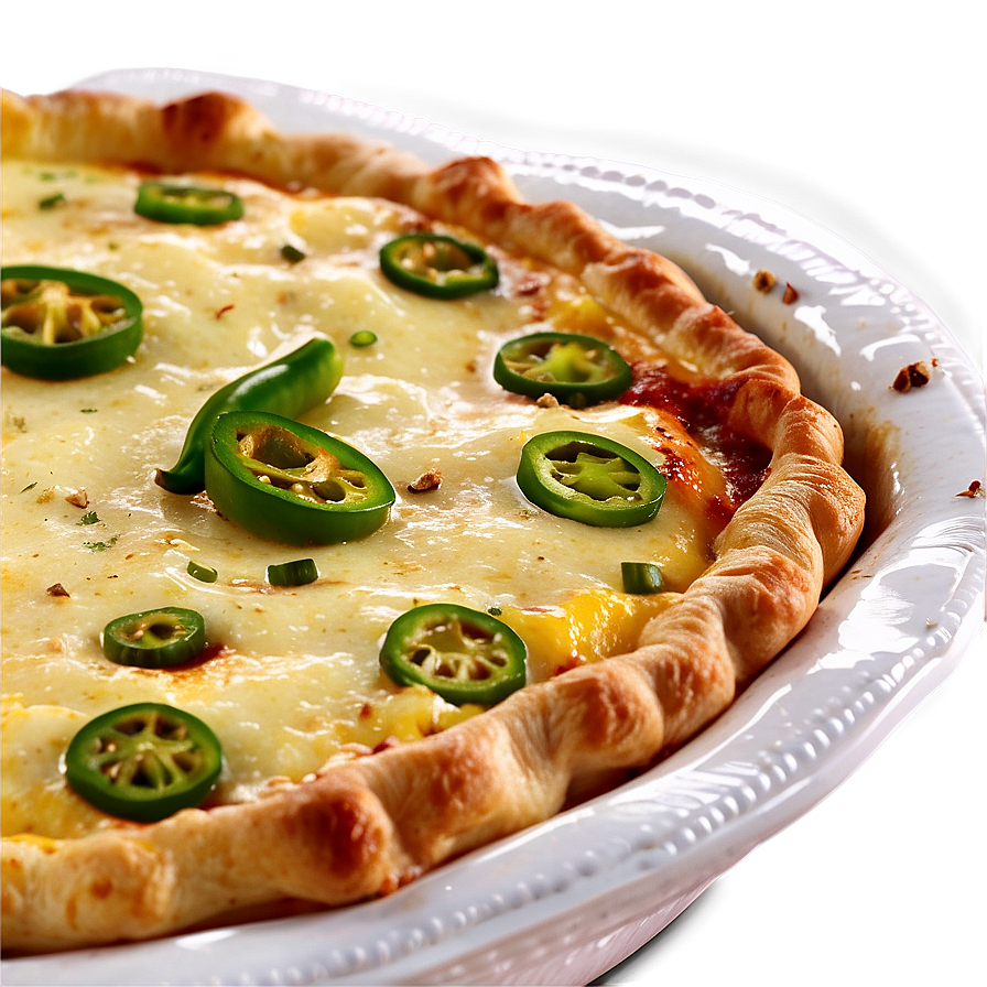 Spicy Jalapeño Popper Pie Png 22