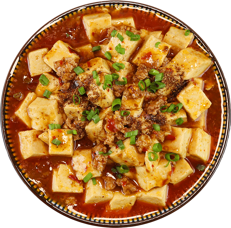 Spicy Minced Meat Tofu Dish