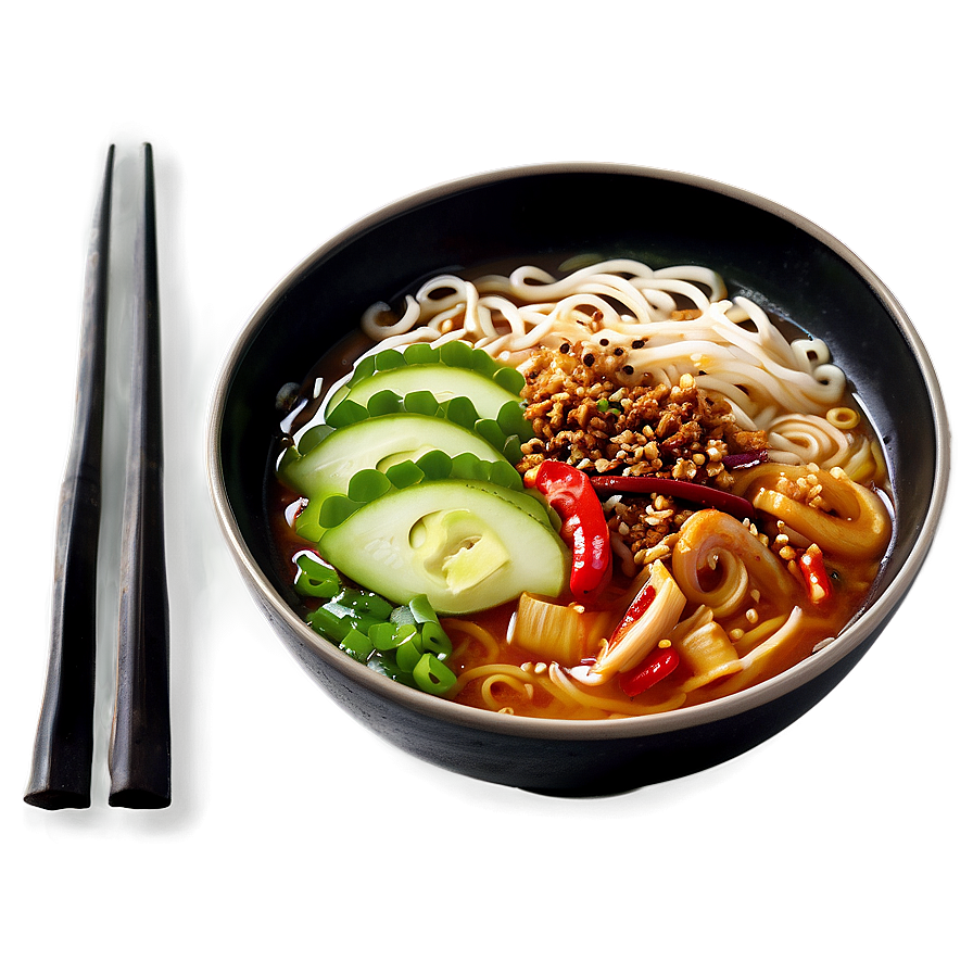 Spicy Miso Ramen Bowl Png 06212024