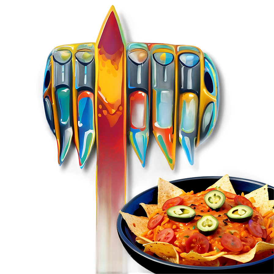 Spicy Nacho Platter Png 1