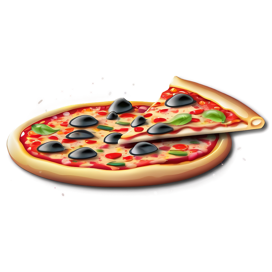 Spicy Pizza Vector Graphic Png Dqu97