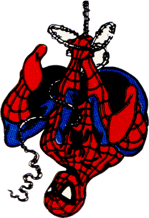 Spider Man Cartoon Classic Pose