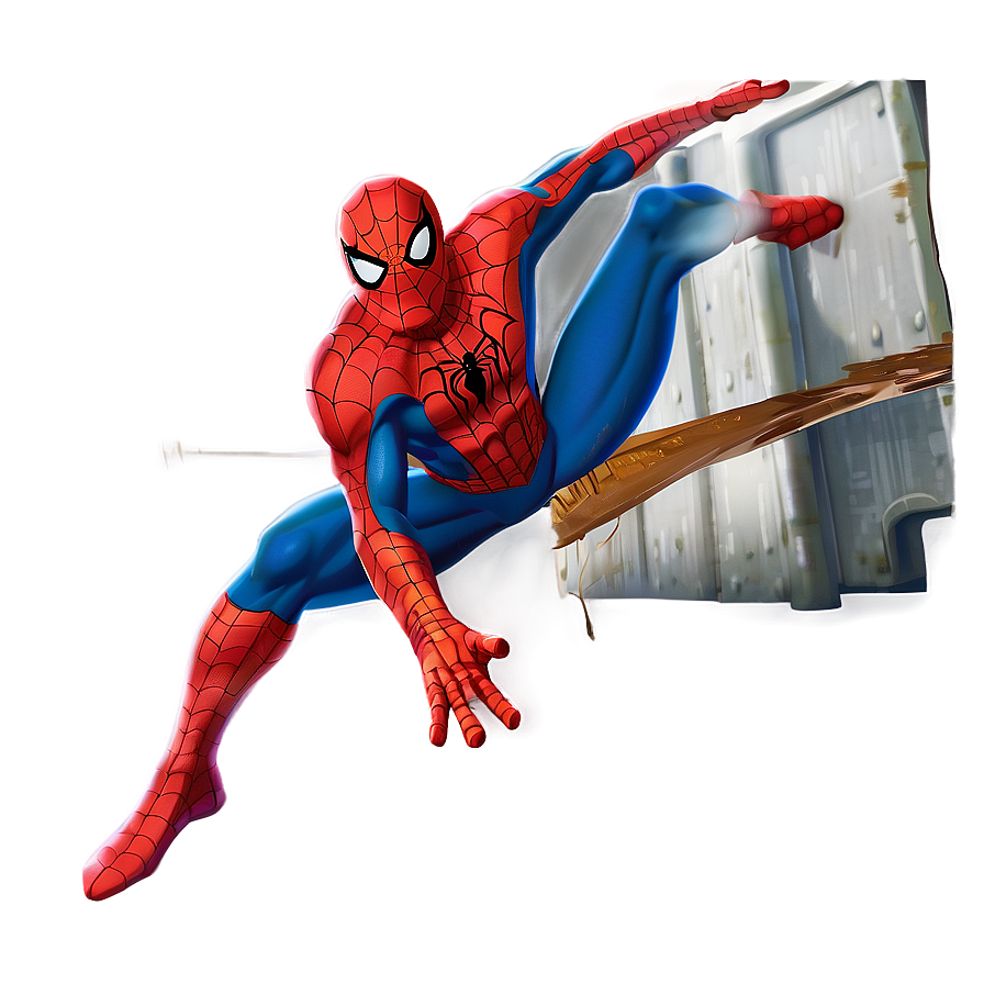 Spider Man Classic Artwork Png Qpl80