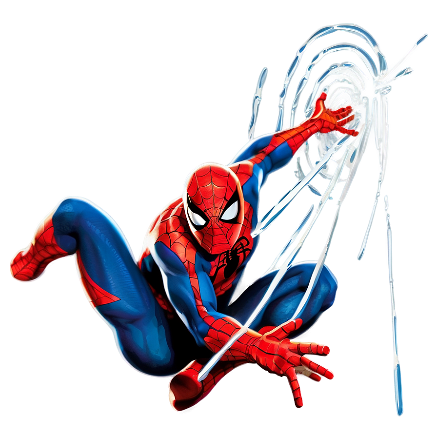 Spider Man Web Action Png 06292024