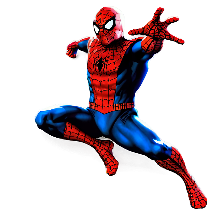 Spiderman Action Transparent Png 64