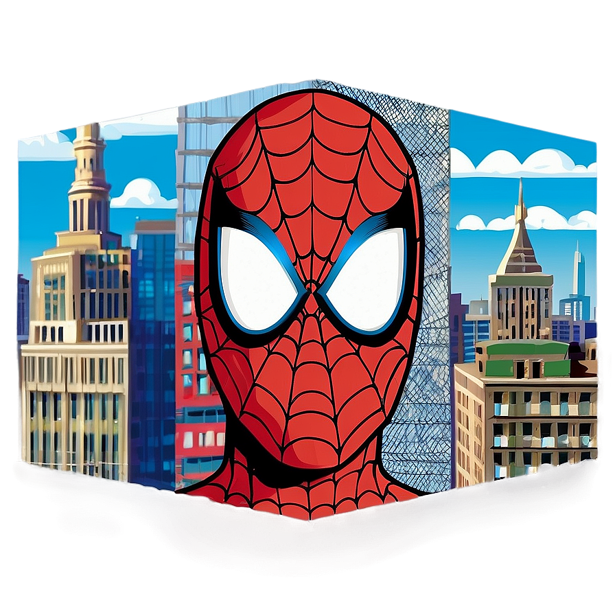 Spiderman City Background Transparent Png 3