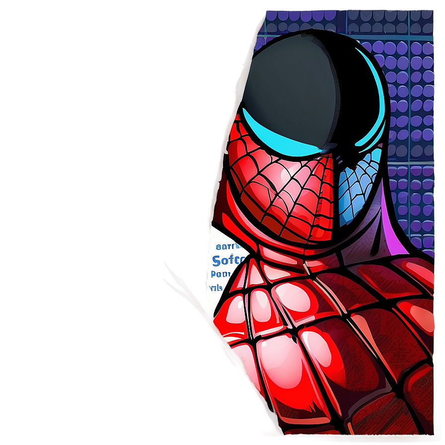 Spiderman Comic Transparent Png 05262024