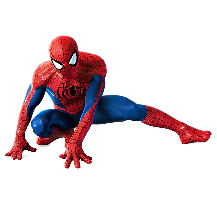 Spiderman Crouching Transparent Png Dxj92