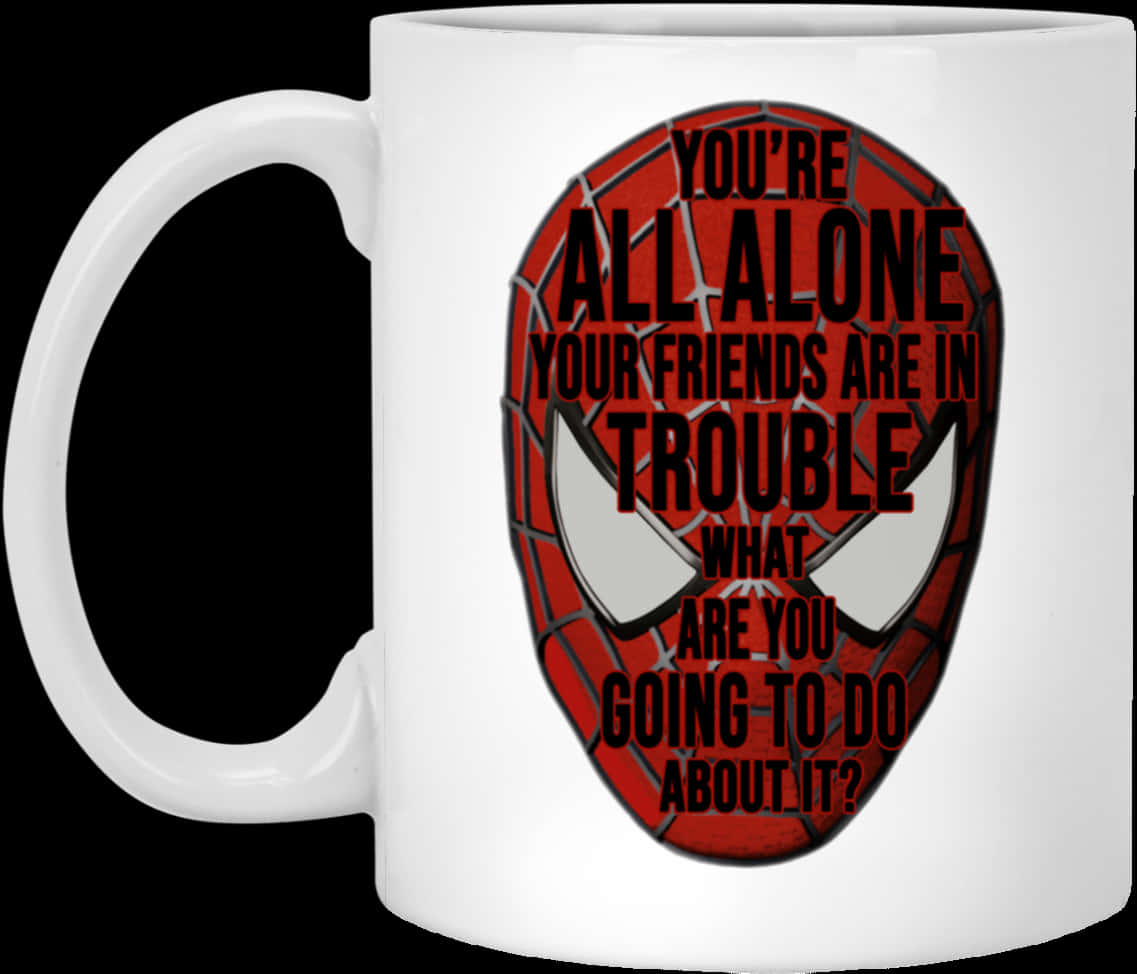 Spiderman Inspired Mug Design