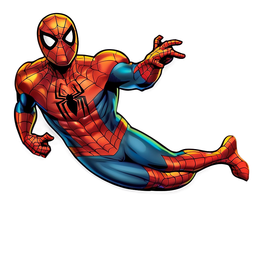 Spiderman Jumping Transparent Png 05262024