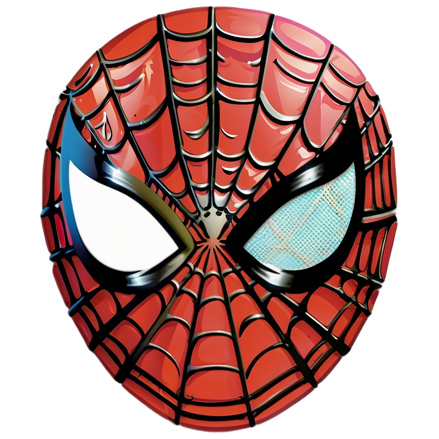 Spiderman Mask Closeup PNG 04292024 PNG with transparent background