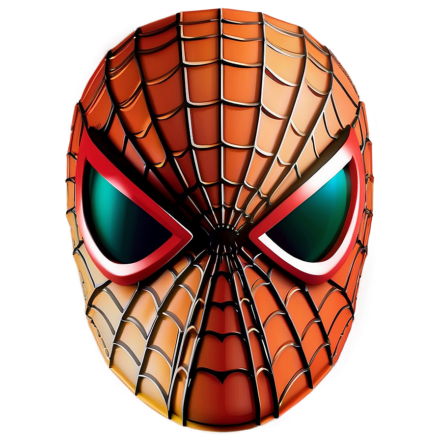 Spiderman Mask Closeup PNG jas26 PNG with transparent background