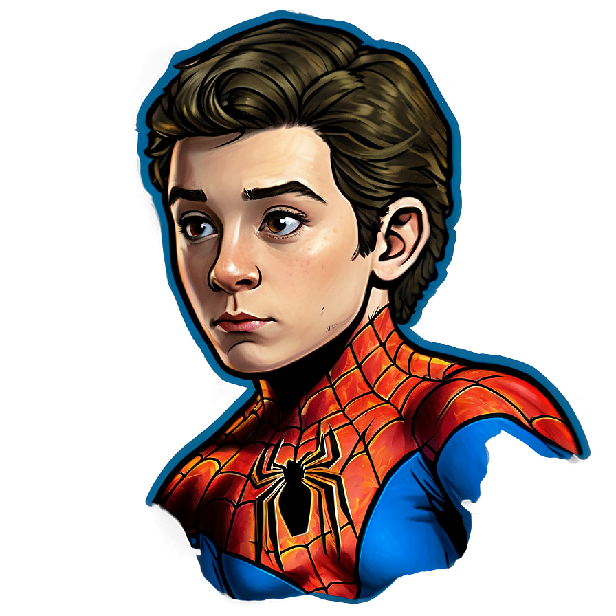 Spiderman Side Profile PNG ens9 PNG with transparent background