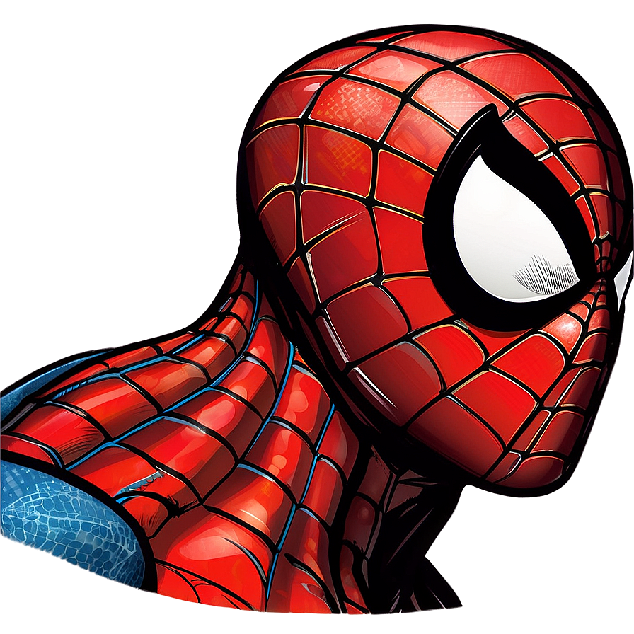 Spiderman Side Profile PNG lbr85 PNG with transparent background