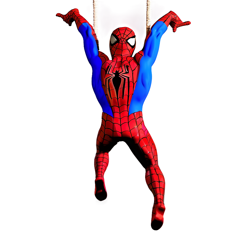 Spiderman Swing Transparent Background PNG rsf18 PNG image with a transparent background, free high-resolution download