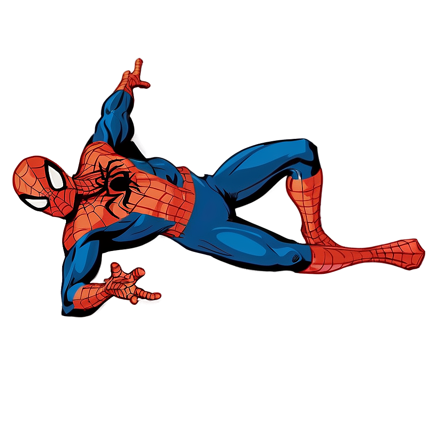 Spiderman Transparent Artwork Png 05262024