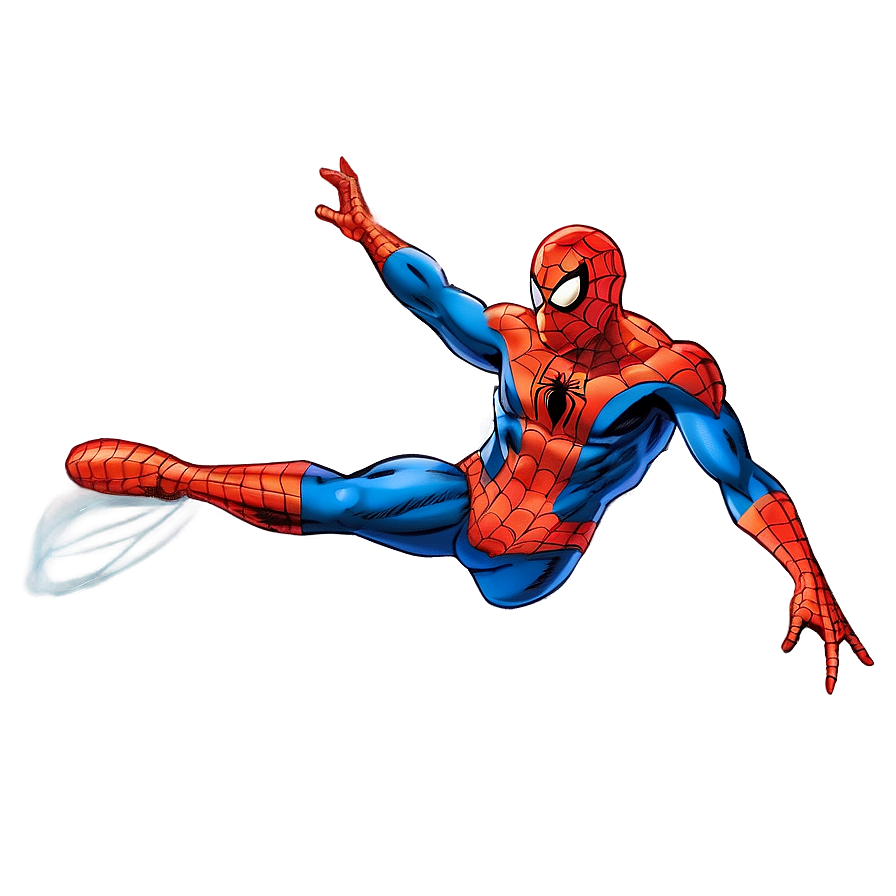 Spiderman Transparent Flying Png 14