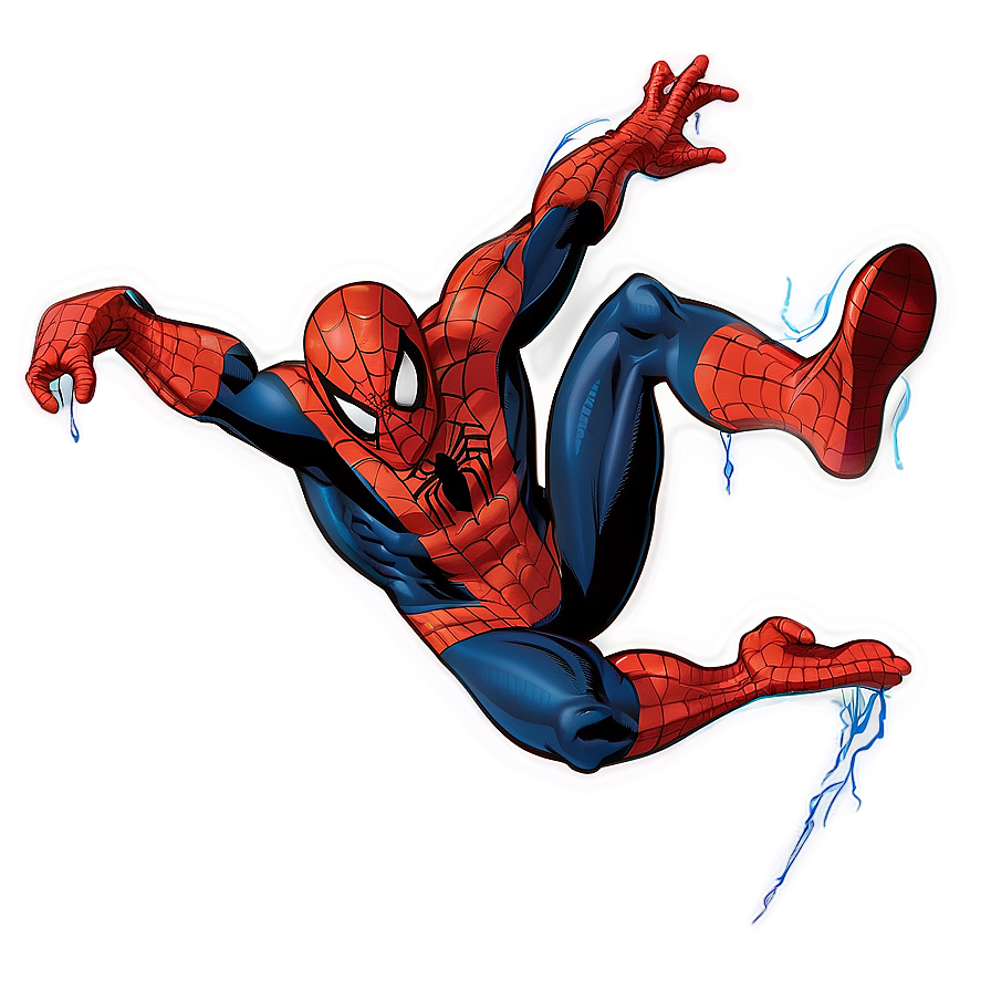 Spiderman Web Slinging Transparent Png 05262024