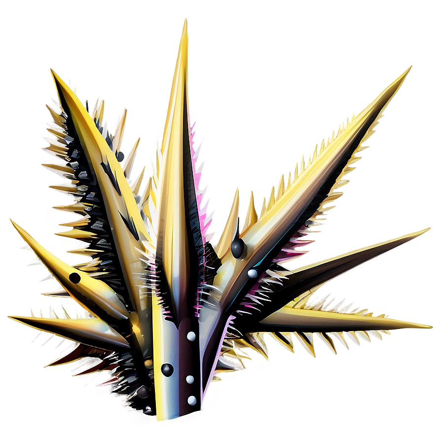 Spikes And Thorns Pattern Png Rsb