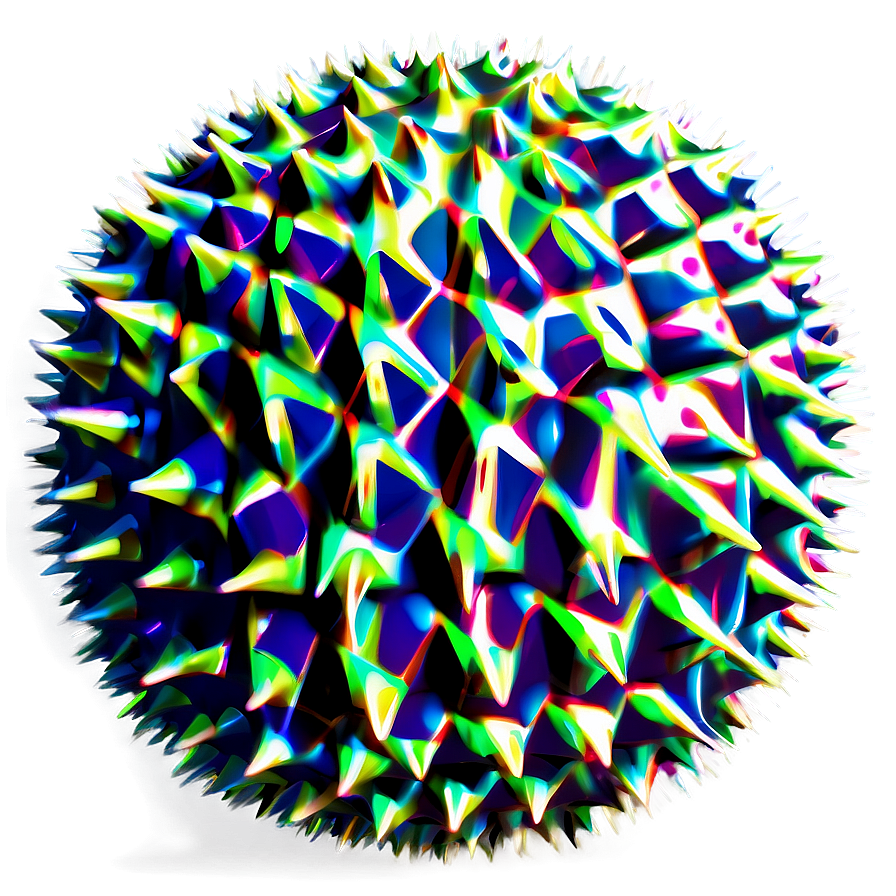 Spiky Ball Toy Png 06122024