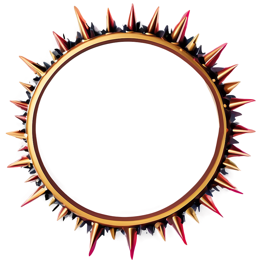 Spiky Circle Frame Png Nwn