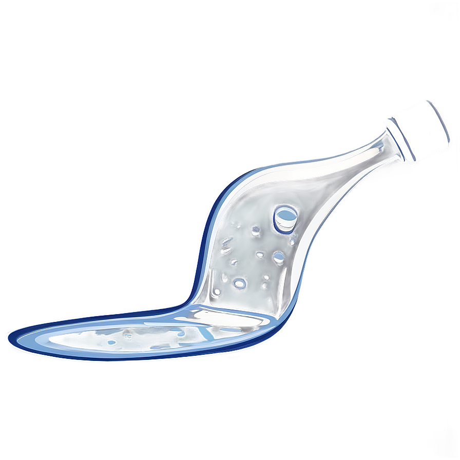 Spilled Bottle Outline Png Hqk31