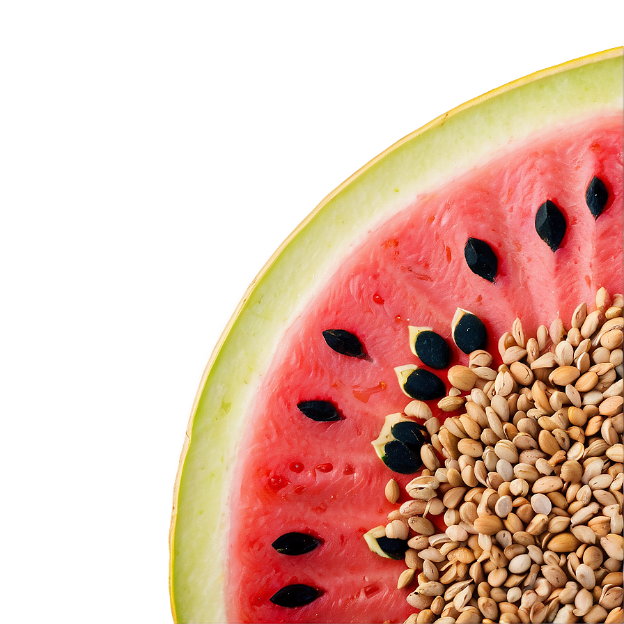 Spilled Watermelon Seeds Png 06272024