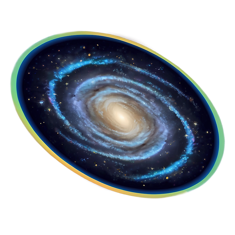 Spiral Galaxy Illustration PNG qmw66 PNG with transparent background