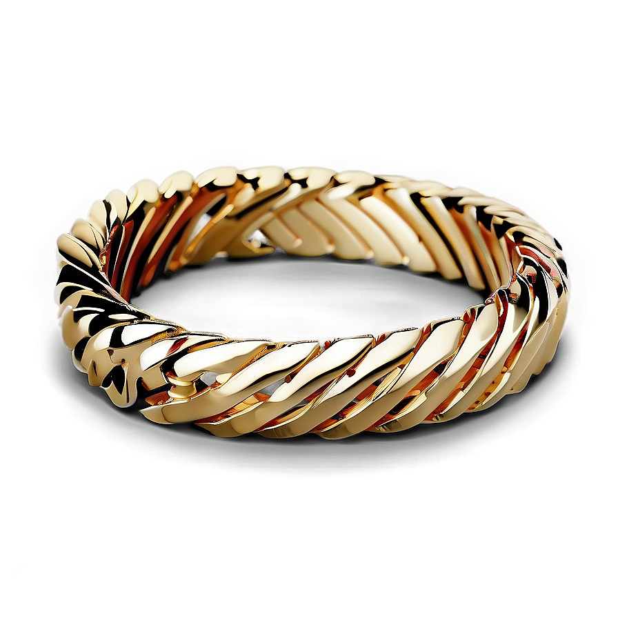 Spiral Gold Bracelet Unique Design Png Ppu