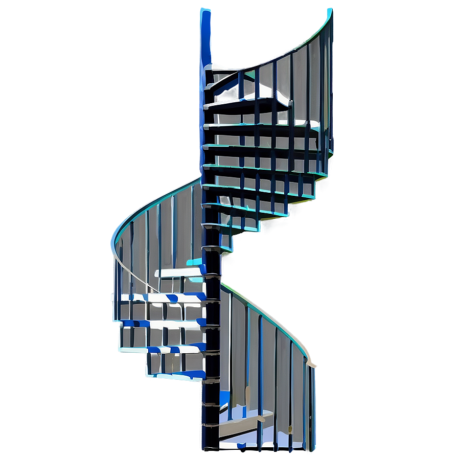 Spiral Staircase In Apartment Png Kba