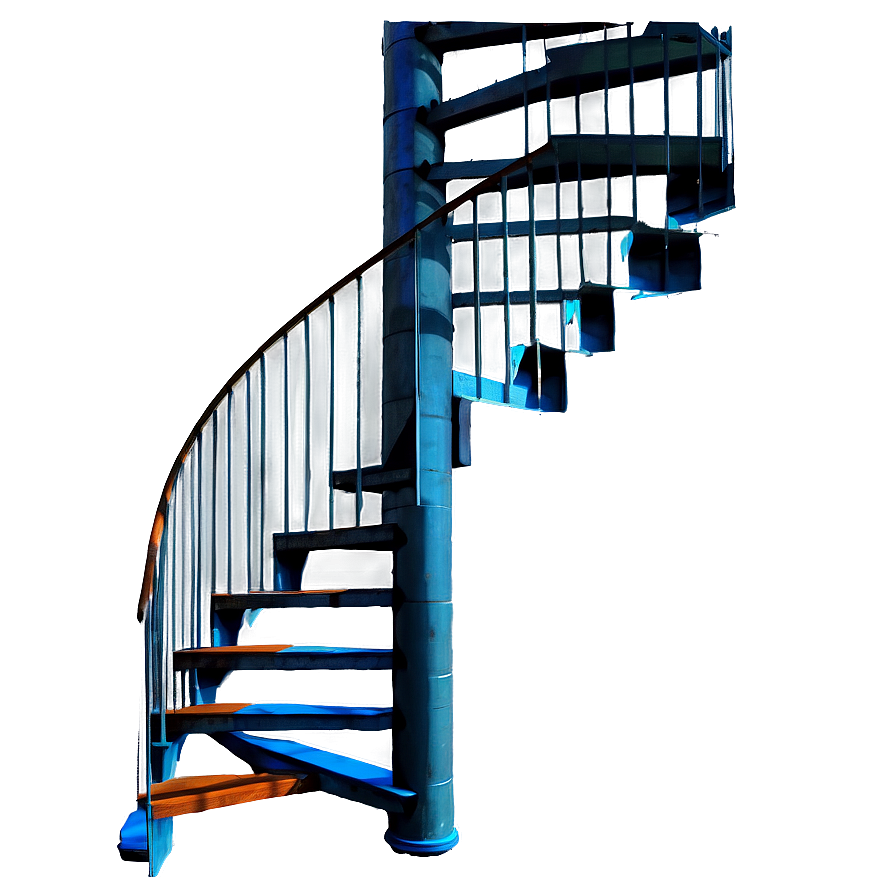 Spiral Staircase In Loft Png Bhv