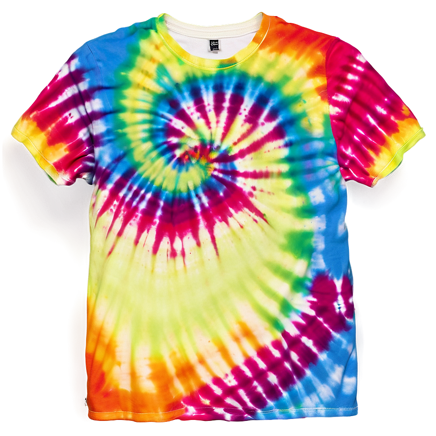 Spiral Tie Dye Shirt Pattern Png 48