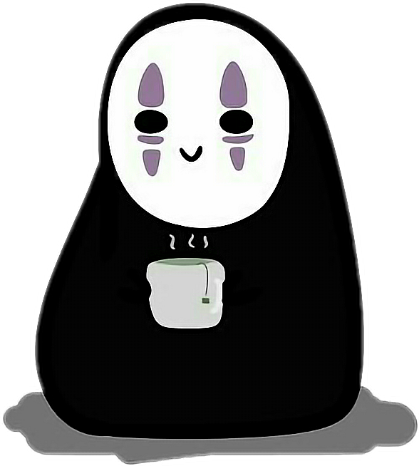 Transparent Spirited Away Png - Spirited Away No Face Cute, Png Download PNG with transparent background