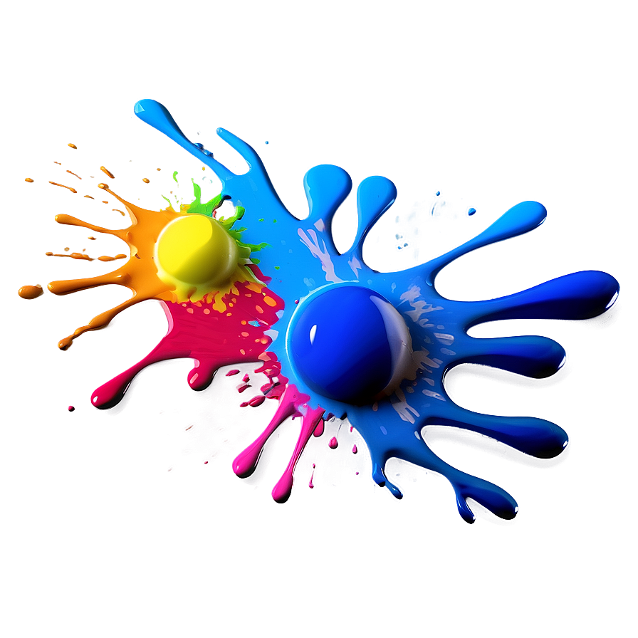 Splat Paint Effect Png Ceg78